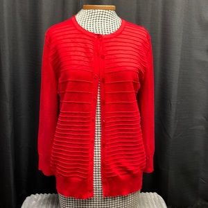 Cable & Gauge Knit Cardigan Large